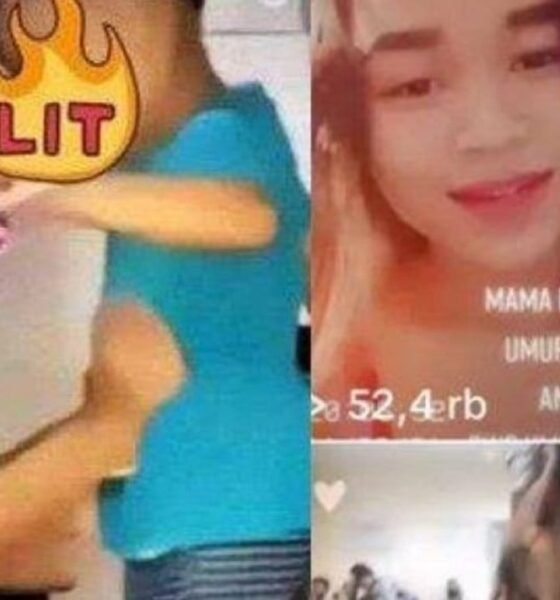 Video, Video Ibu dan Anak Lelaki Viral Baju Biru